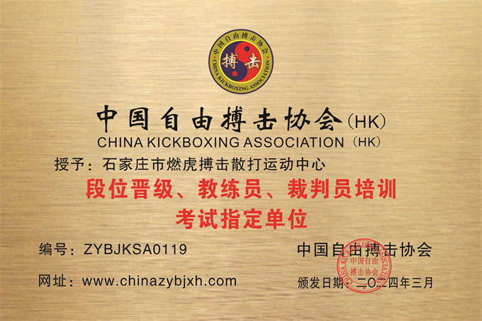 石家庄市燃虎搏击散打运动中心